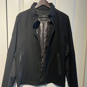Men’s Tumi Tech winter jacket in black wool
